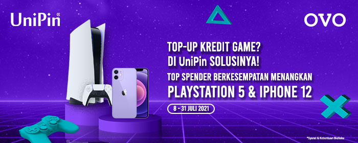 Dapatkan PS5 dan Iphone 12 hanya di UniPin